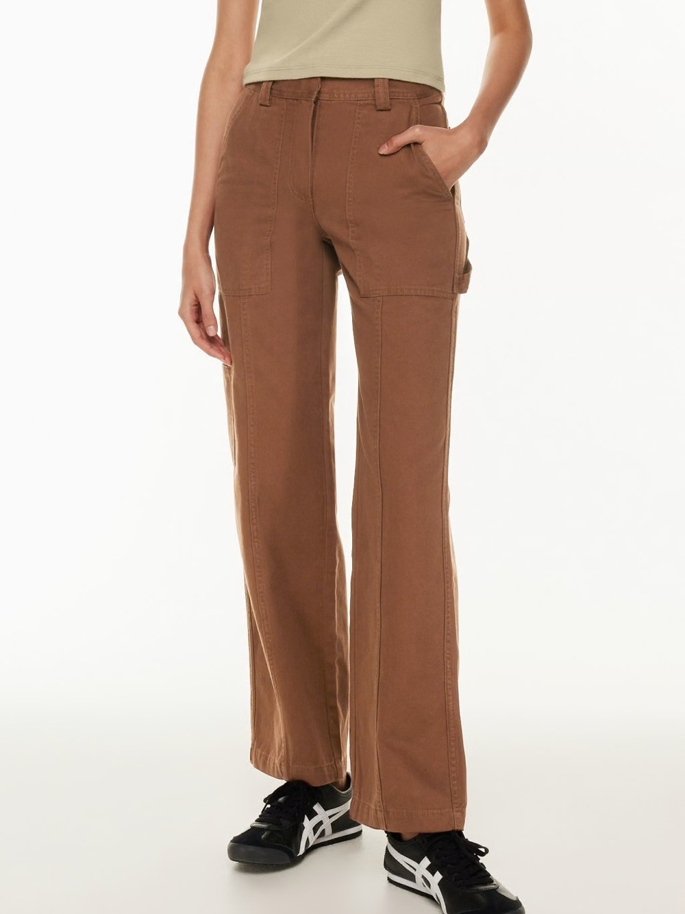 NWT Aritzia Sunday Best New Oscar Pants Size 2 Cognac